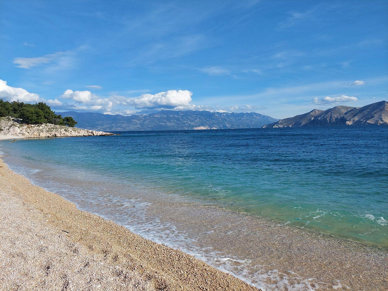 Erste Reihe Zum Meer Baška Exteriör bild