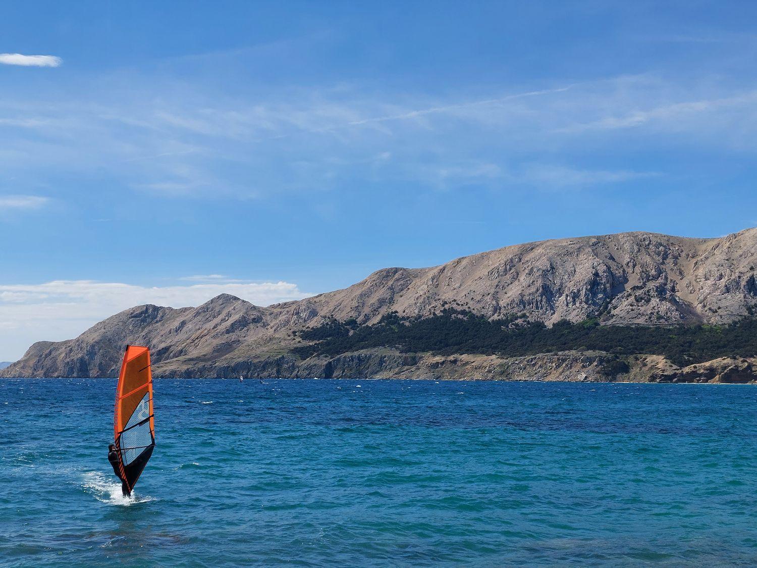 Erste Reihe Zum Meer Baška Exteriör bild